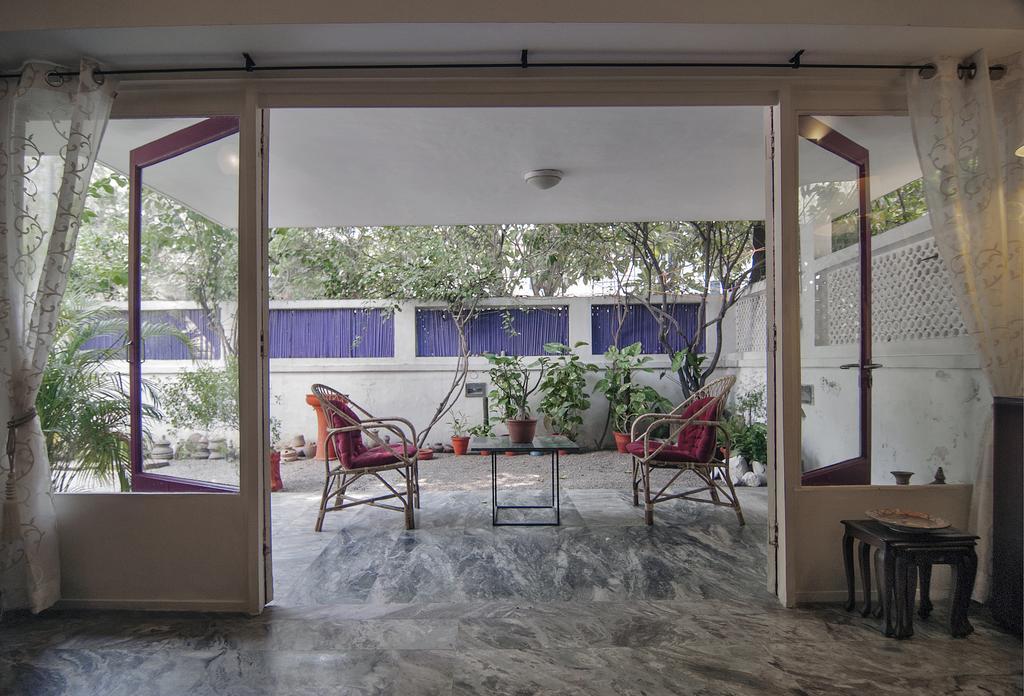 مبيت وإفطار نيودلهي Haveli Hauz Khas المظهر الخارجي الصورة