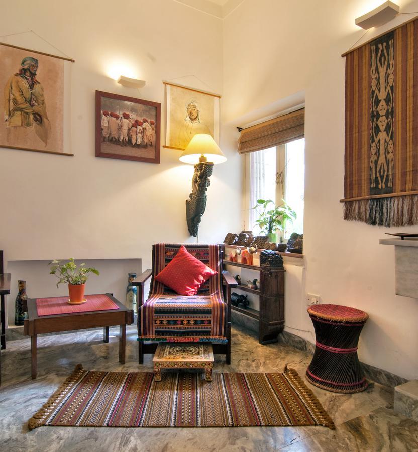 مبيت وإفطار نيودلهي Haveli Hauz Khas المظهر الخارجي الصورة